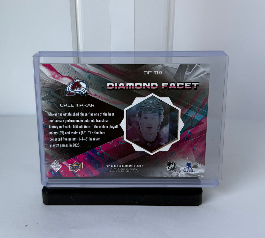 Cale Makar - Diamond facet