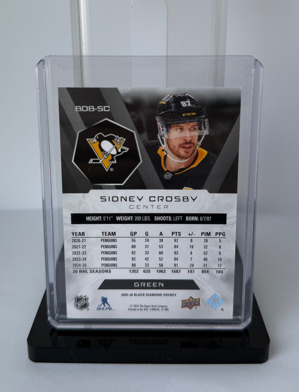 Sydney Crosby/10 - Black diamond