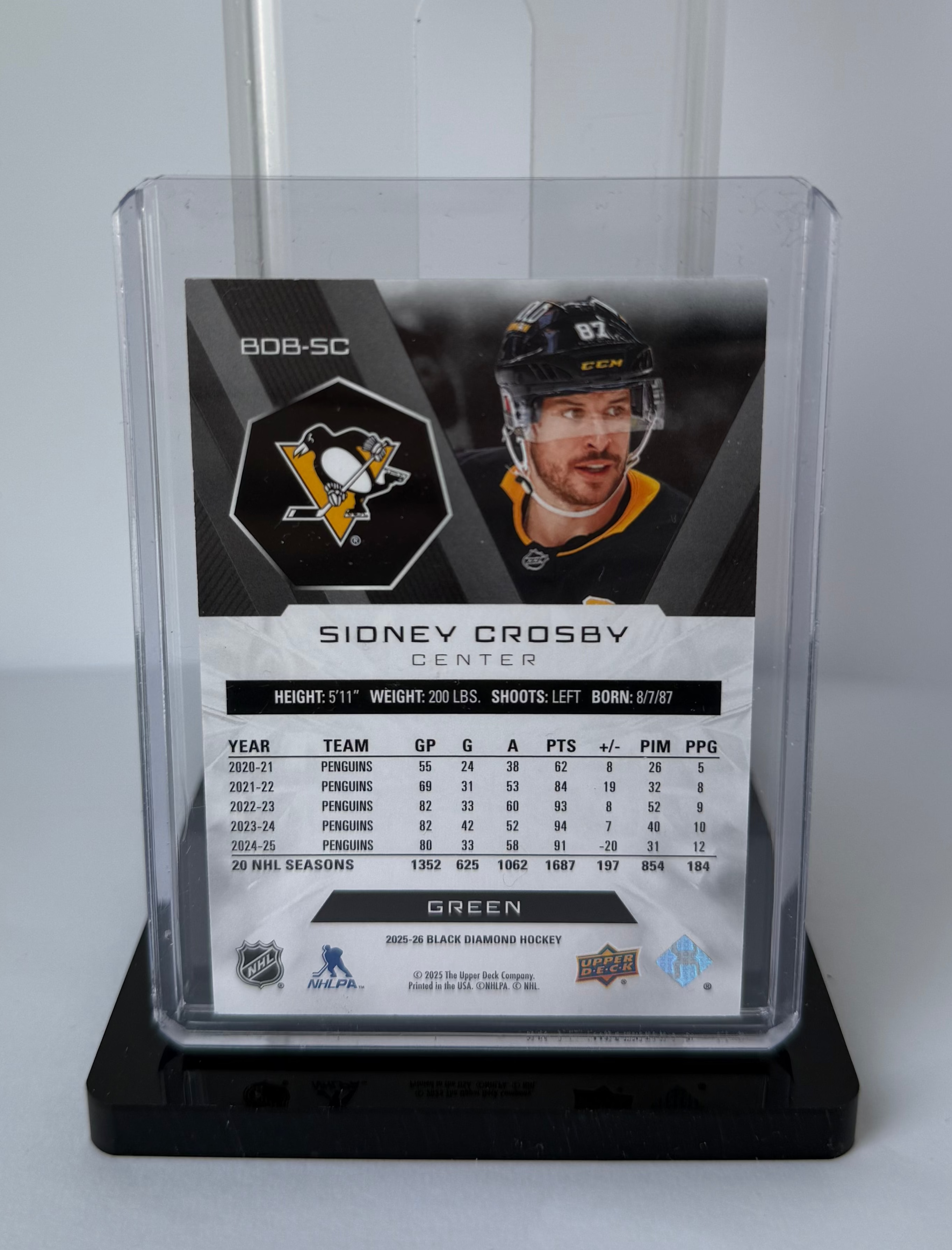 Sydney Crosby/10 - Black diamond