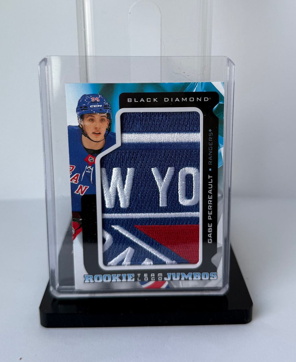 Gabe Perreault - Rookie jumbo team logo