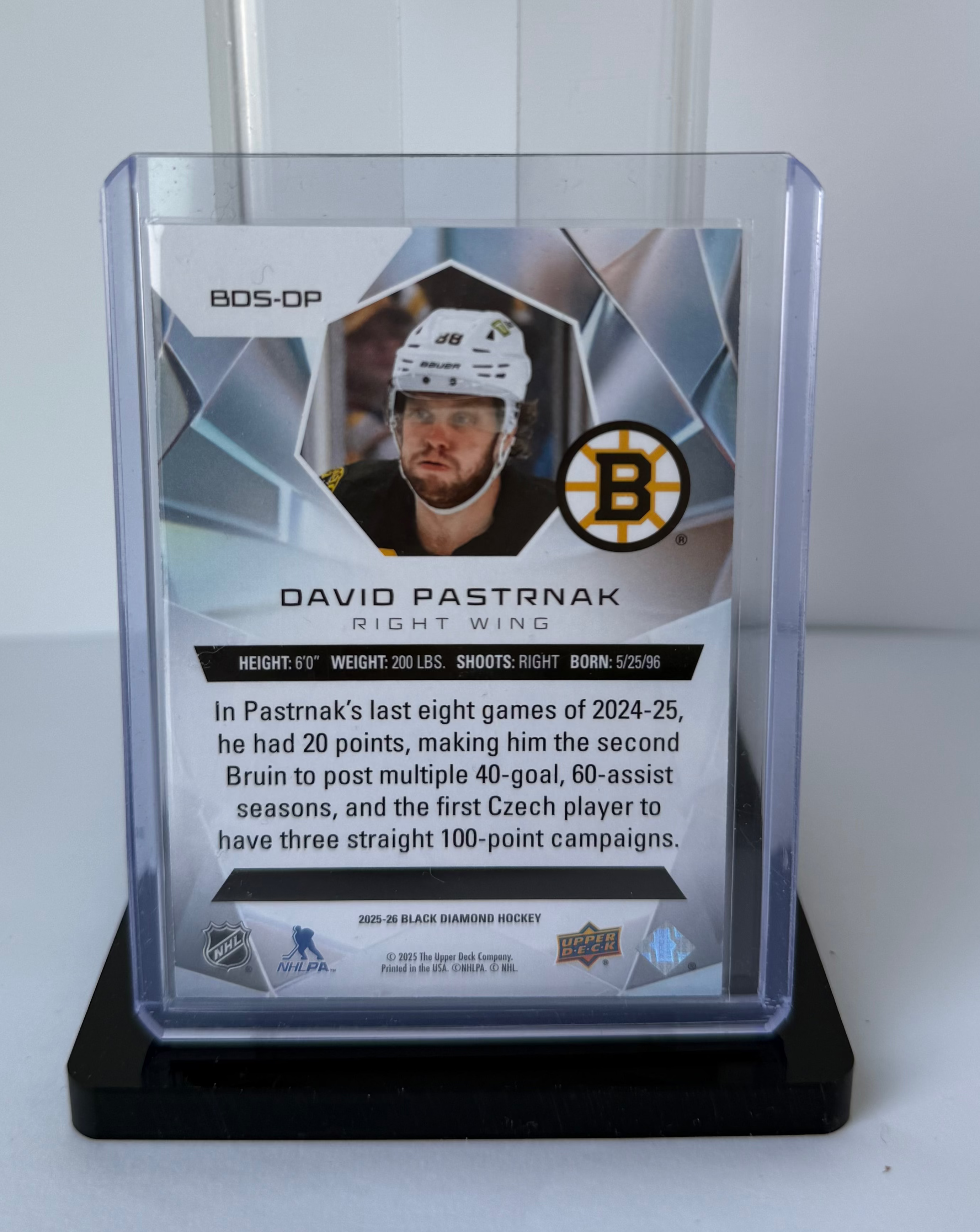 David Pastrnak - Diamond Stars